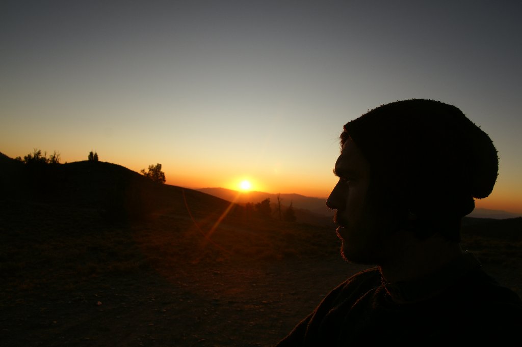 sunrise at white mountains