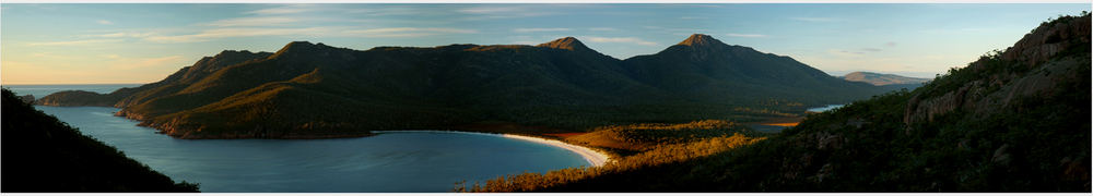 Sunrise at Wineglass Bay