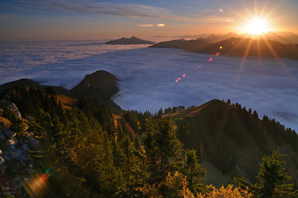 Sunrise auf dem Grünten