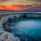 Sunrise bei den Caves von Agia Nappa