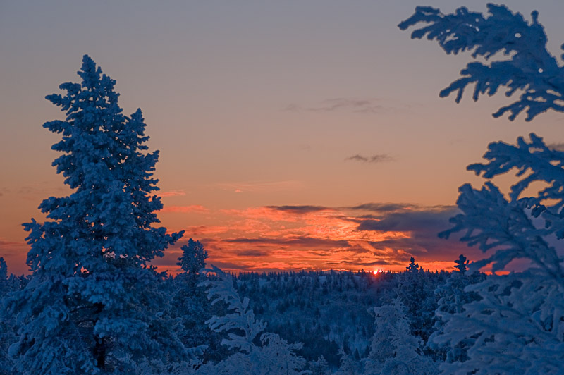 Sunrise bei Inari I