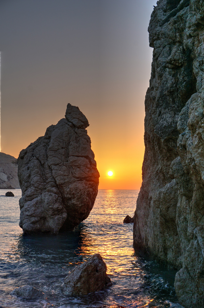 Sunrise beim Aphrodite-Felsen