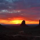 sunrise between the buttes (05.37 Uhr)