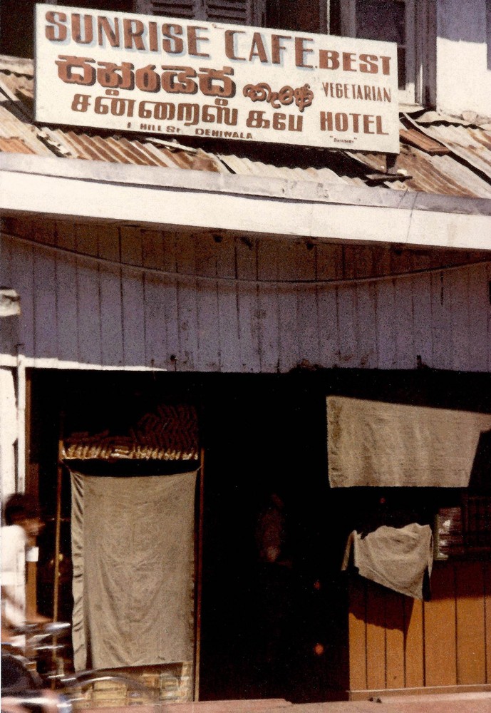 Sunrise Cafe, Galle Road, Columbo 1976