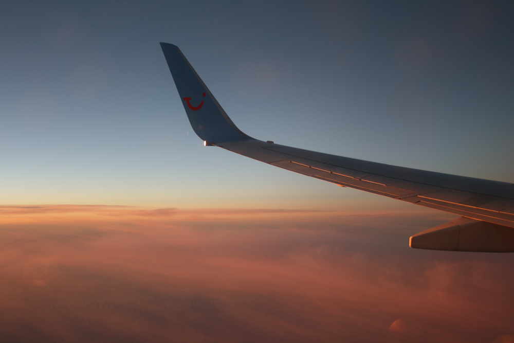 Sunrise @ FL370