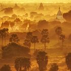 Sunrise Flight Over Bagan Burma