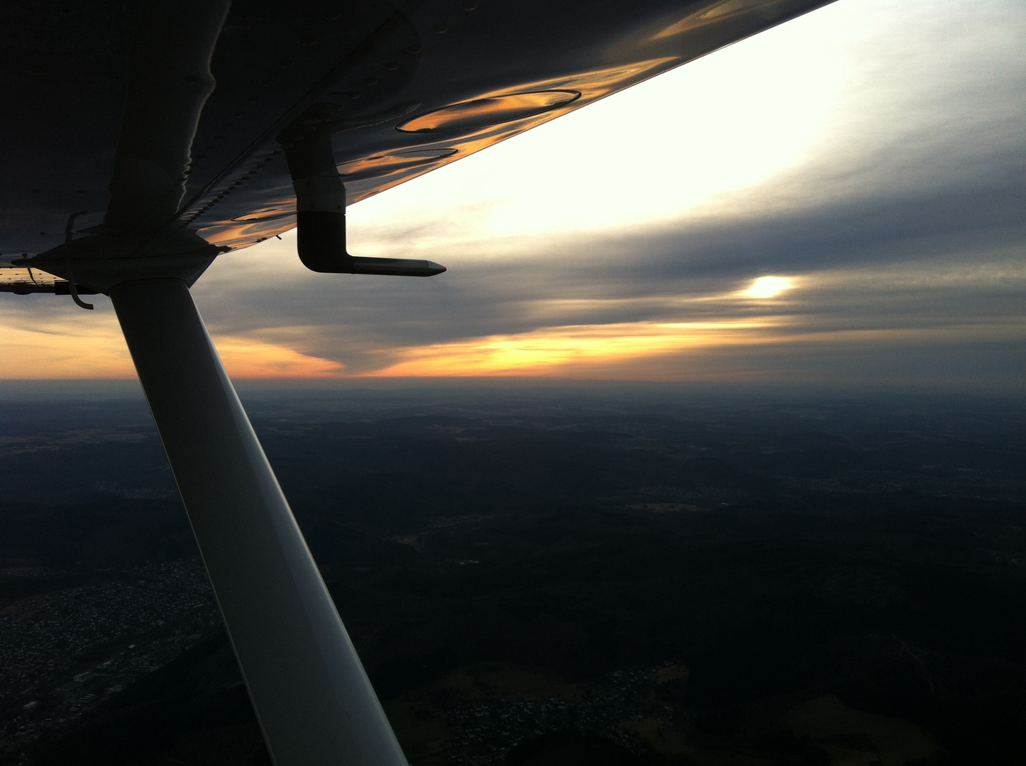 Sunrise flying