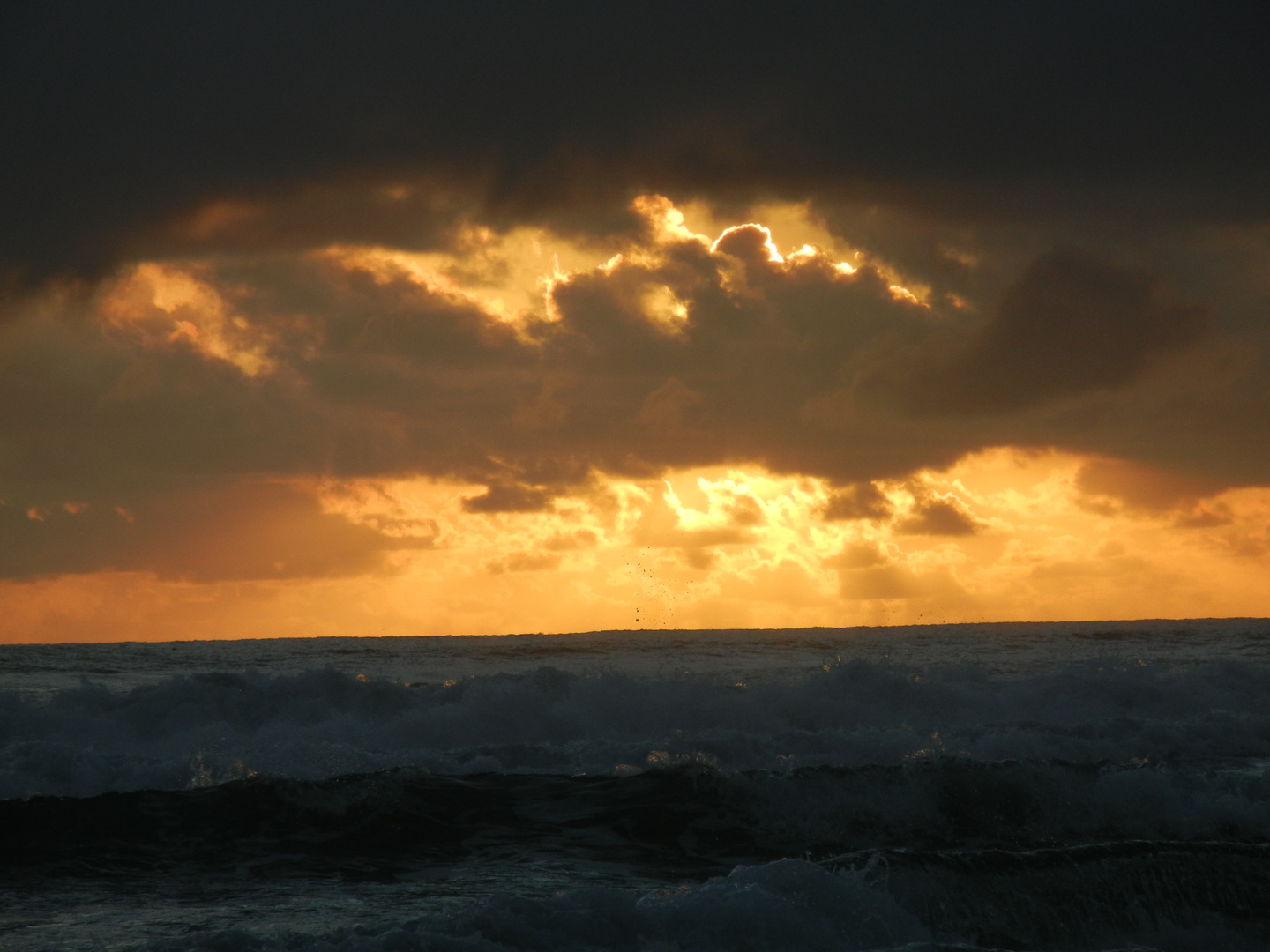 Sunrise following a storm