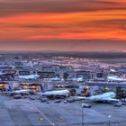 Sunrise @ Frankfurt Airport