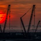 Sunrise im Hafen