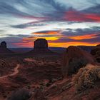 Sunrise im Monument Valley