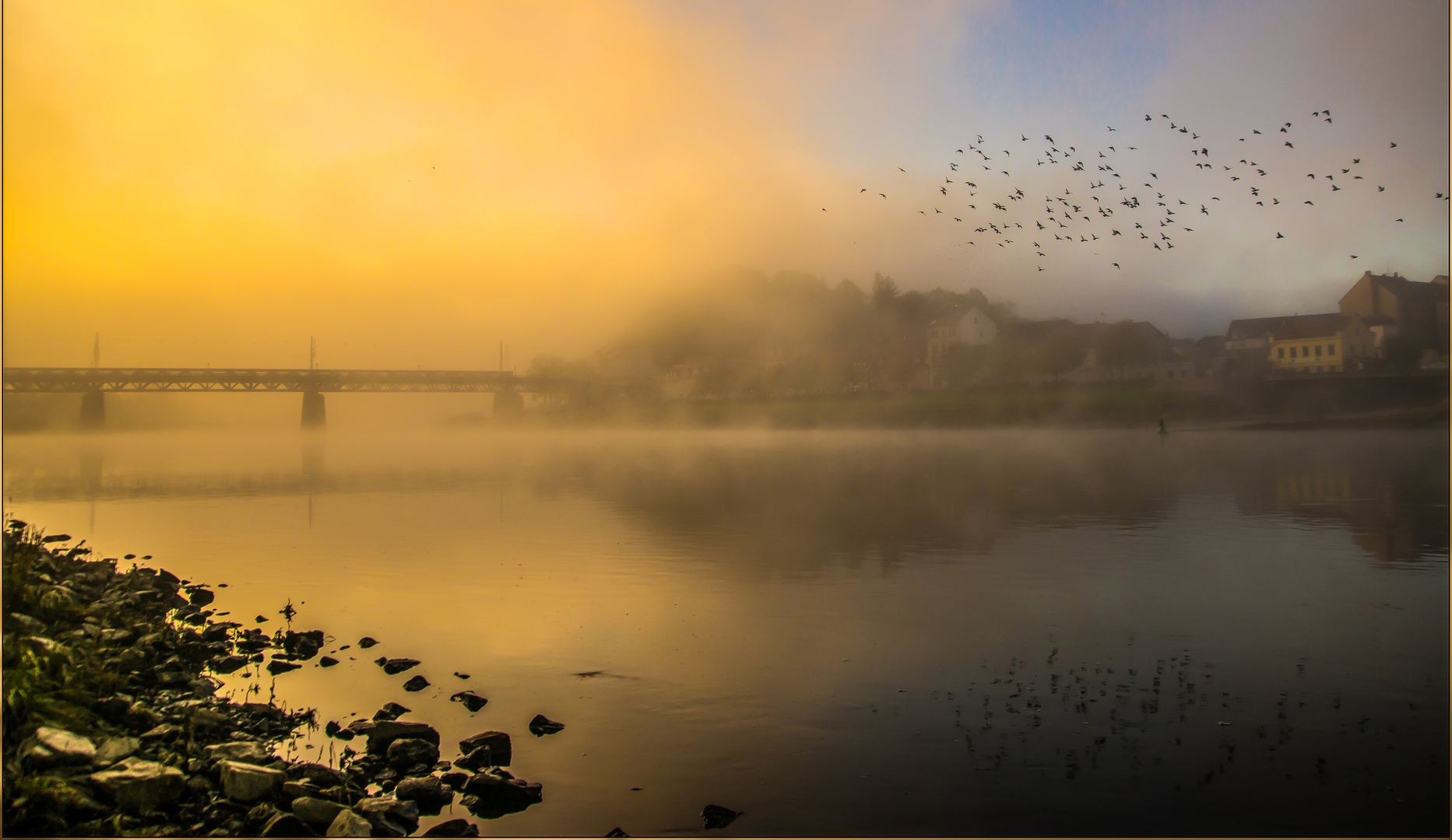 Sunrise im Nebel