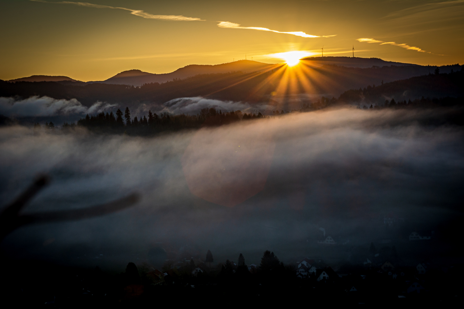 Sunrise im Schwarzwald 