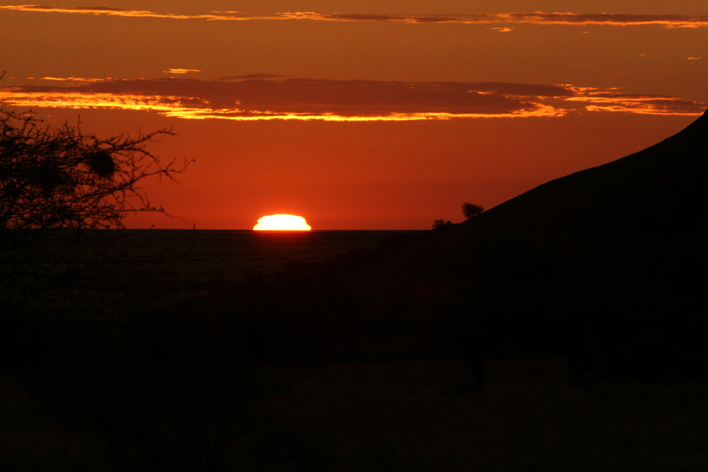 Sunrise in Africa