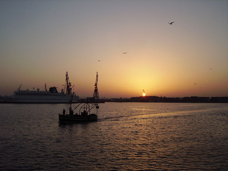 Sunrise in Agadir