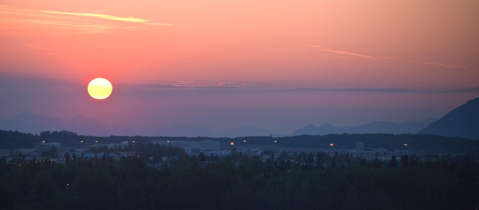 Sunrise in Anchorage