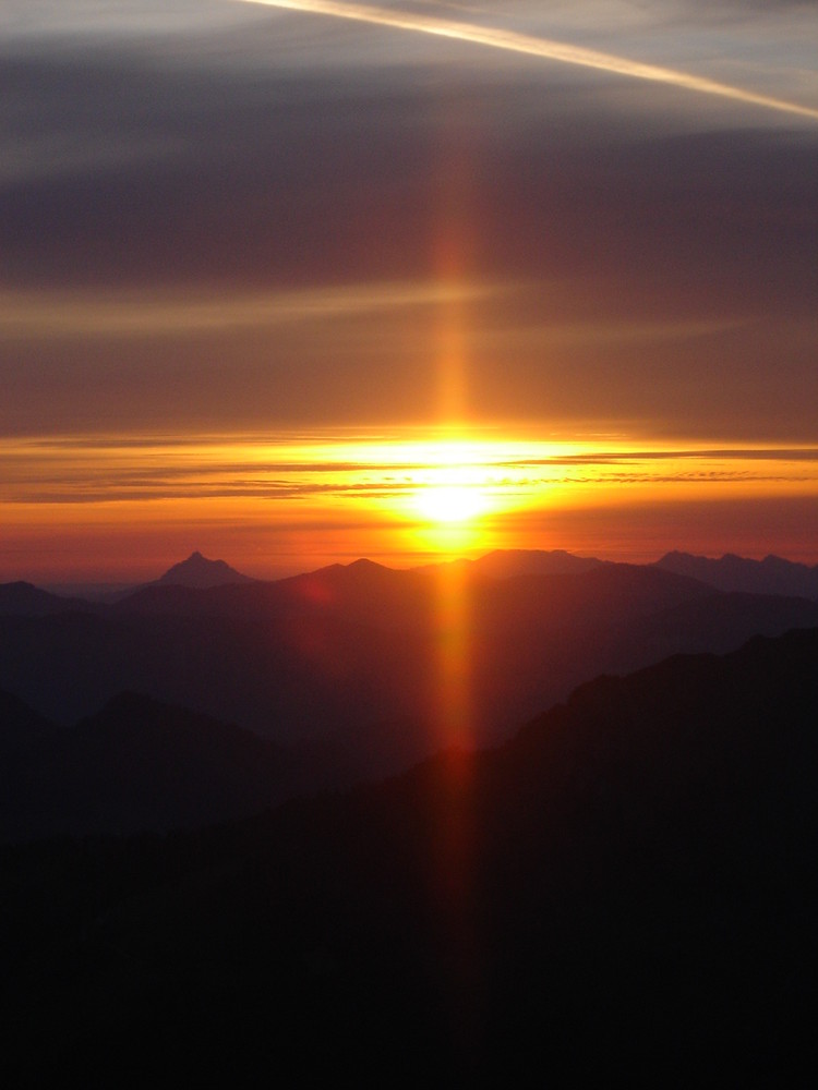 Sunrise in Austria