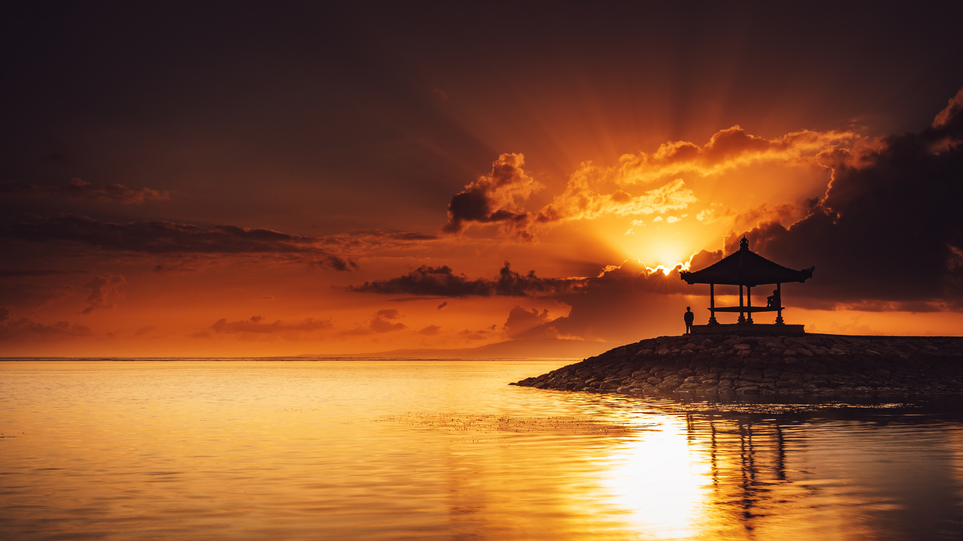 Sunrise in Bali