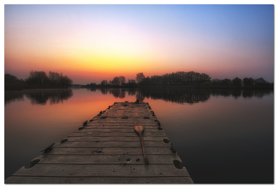 Sunrise in Belgium