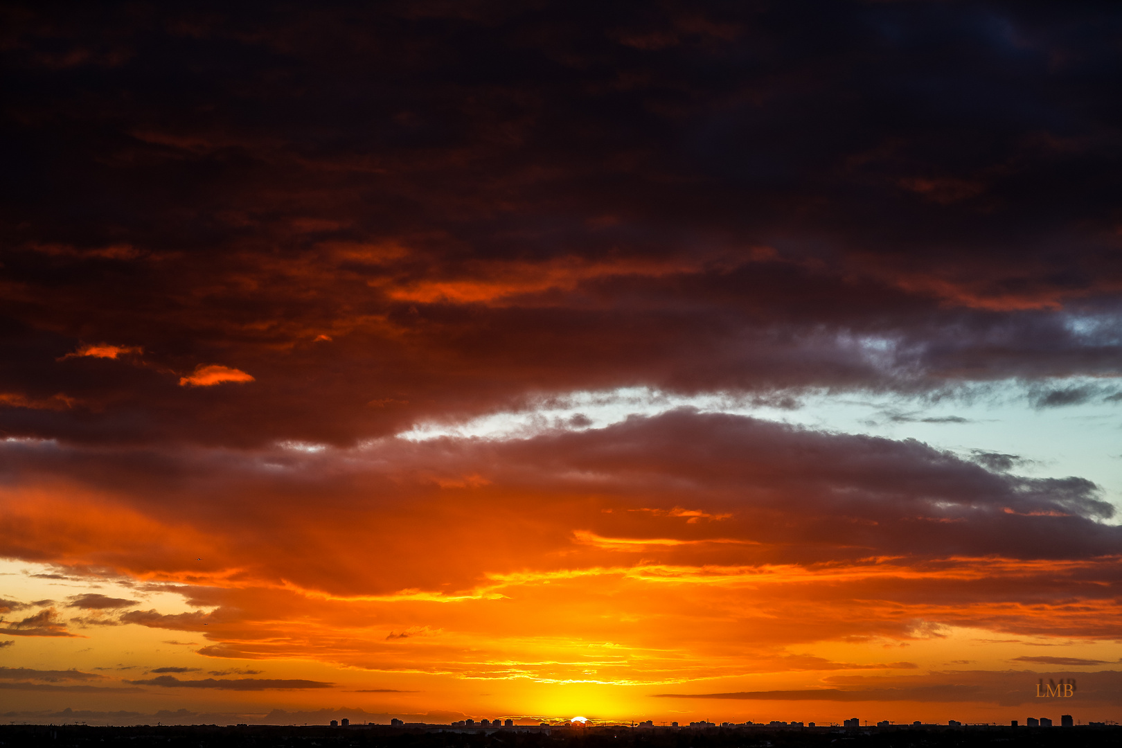 Sunrise in Berlin, 10/24/2018