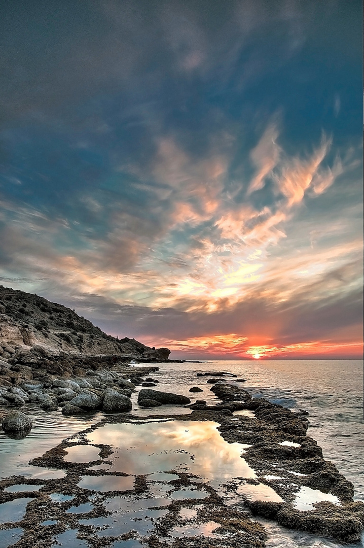 Sunrise in Cabo Huertas