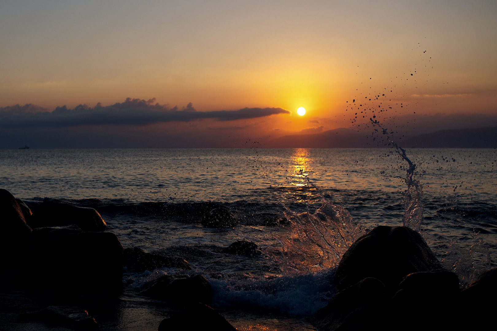 sunrise in calabria