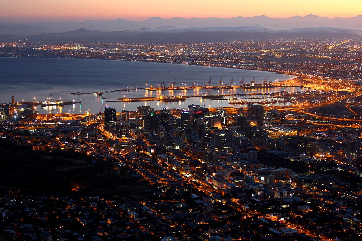 Sunrise in Capetown
