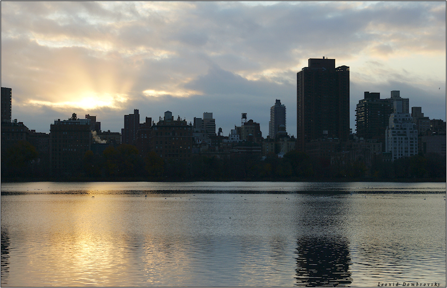 Sunrise in Central park