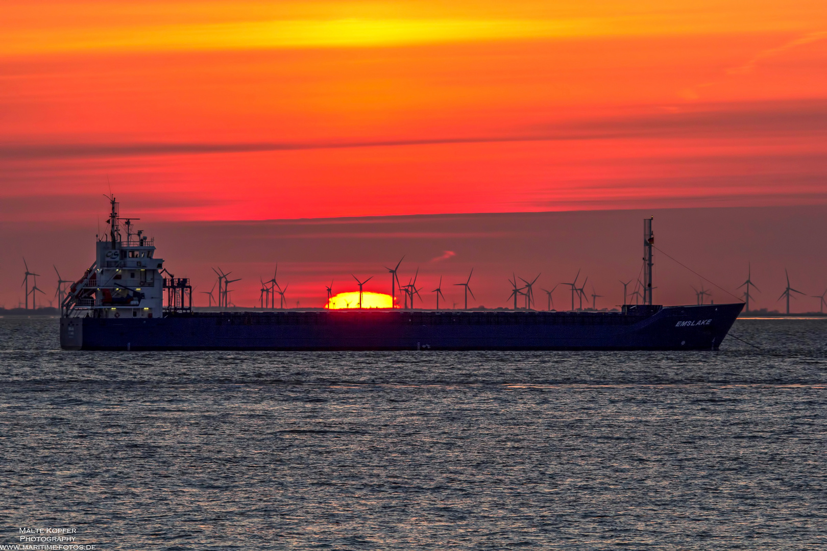 Sunrise in Cuxhaven