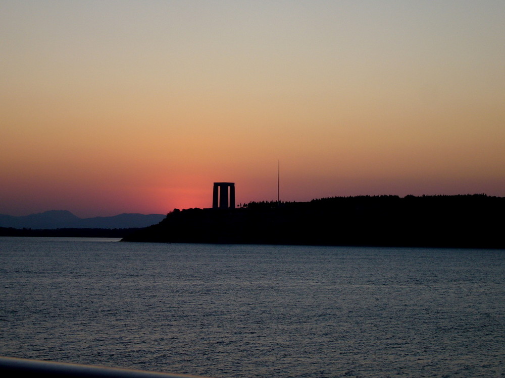 Sunrise in den Dardanellen