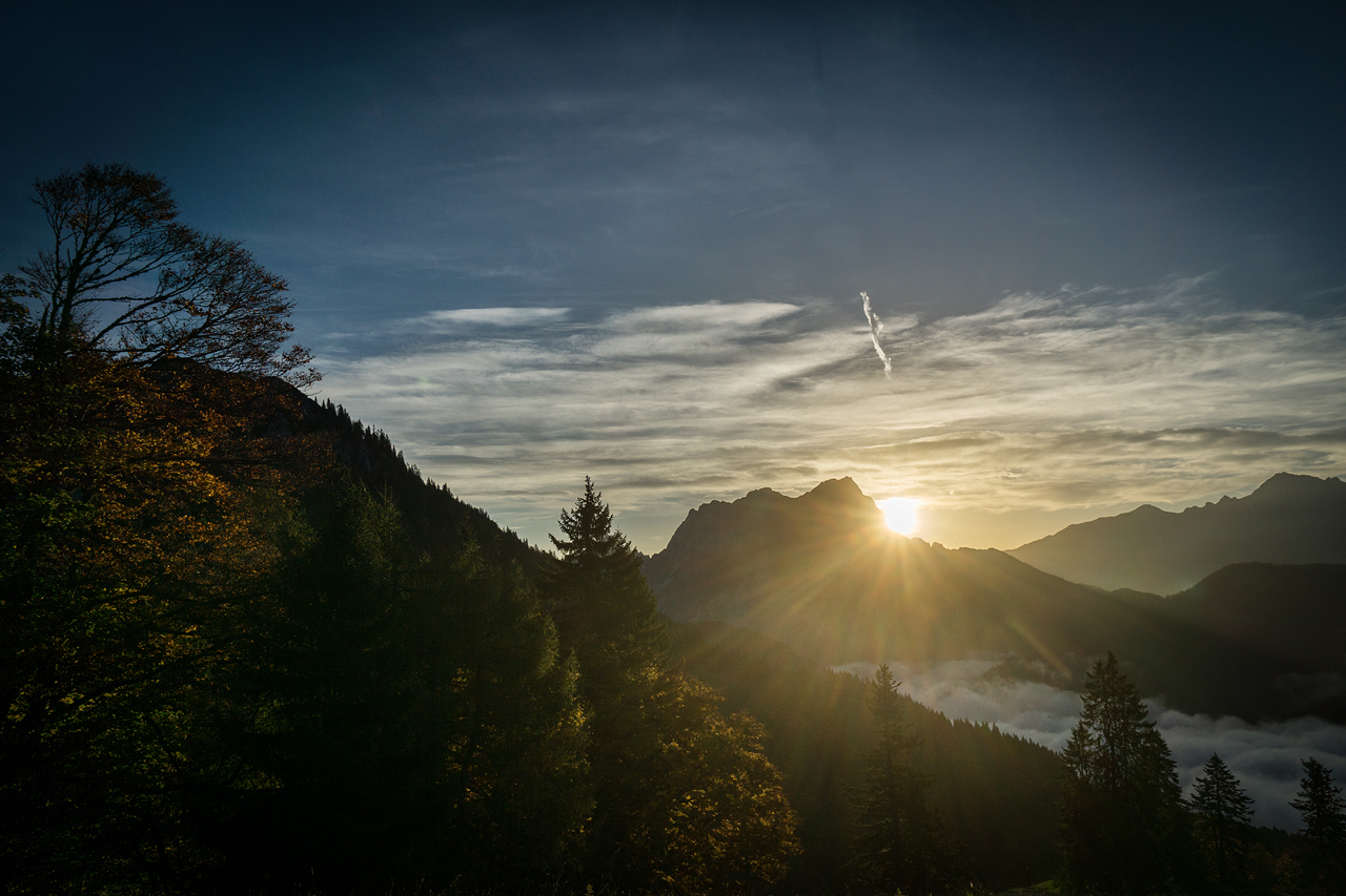 Sunrise in den Haller Mauern