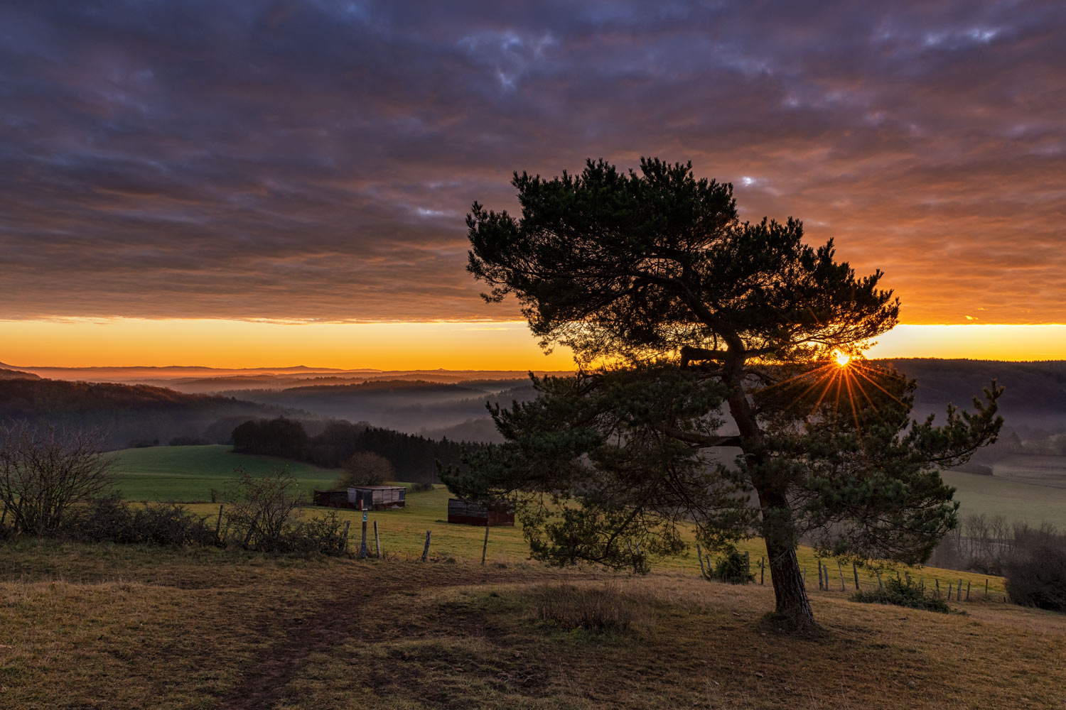 Sunrise in der "Eifel-Toskana