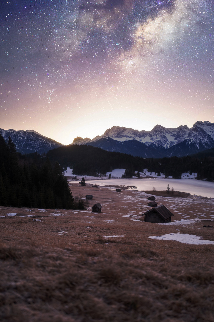 Sunrise in Gerold, Bayern