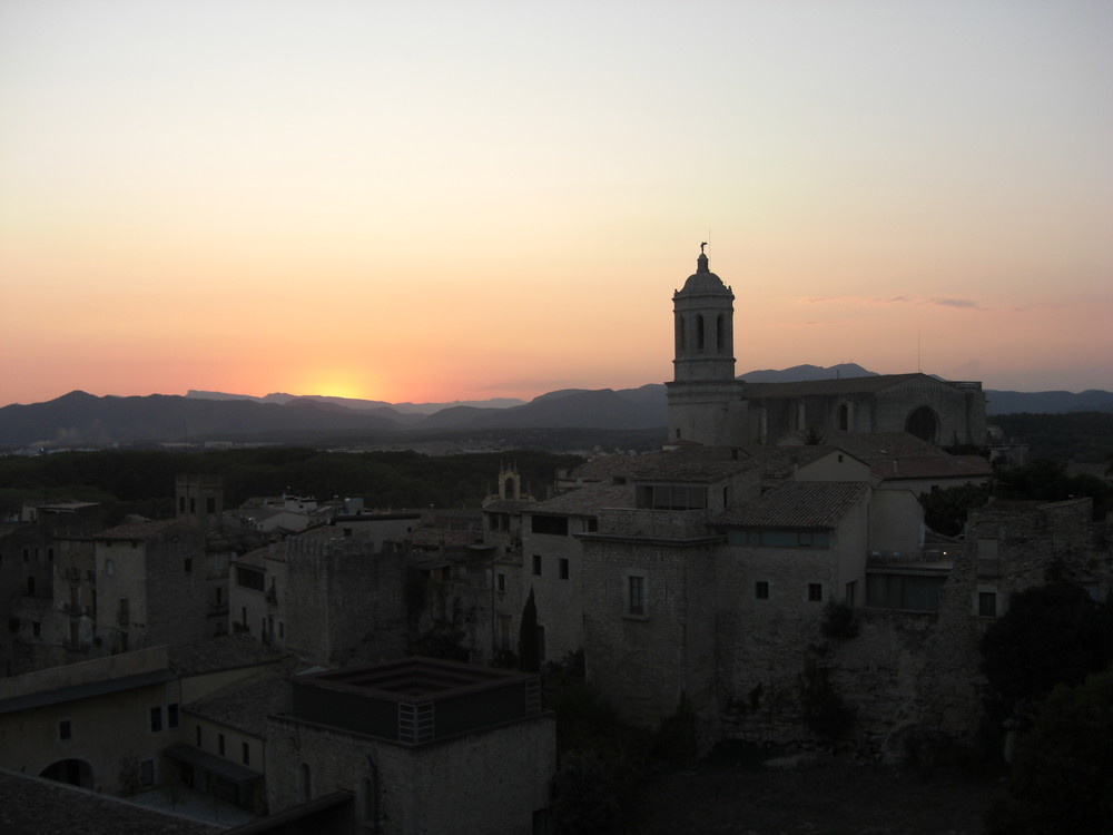 Sunrise in Girona