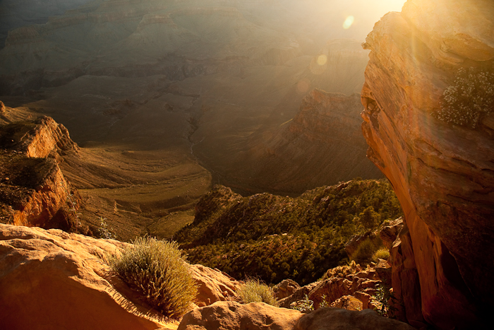 Sunrise in Grand Canyon