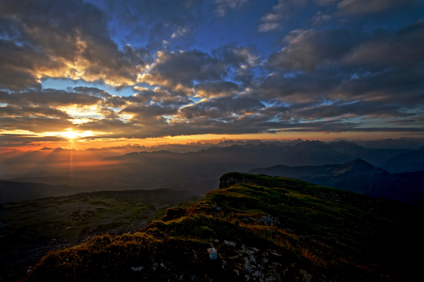 Sunrise in Hoher Ifen