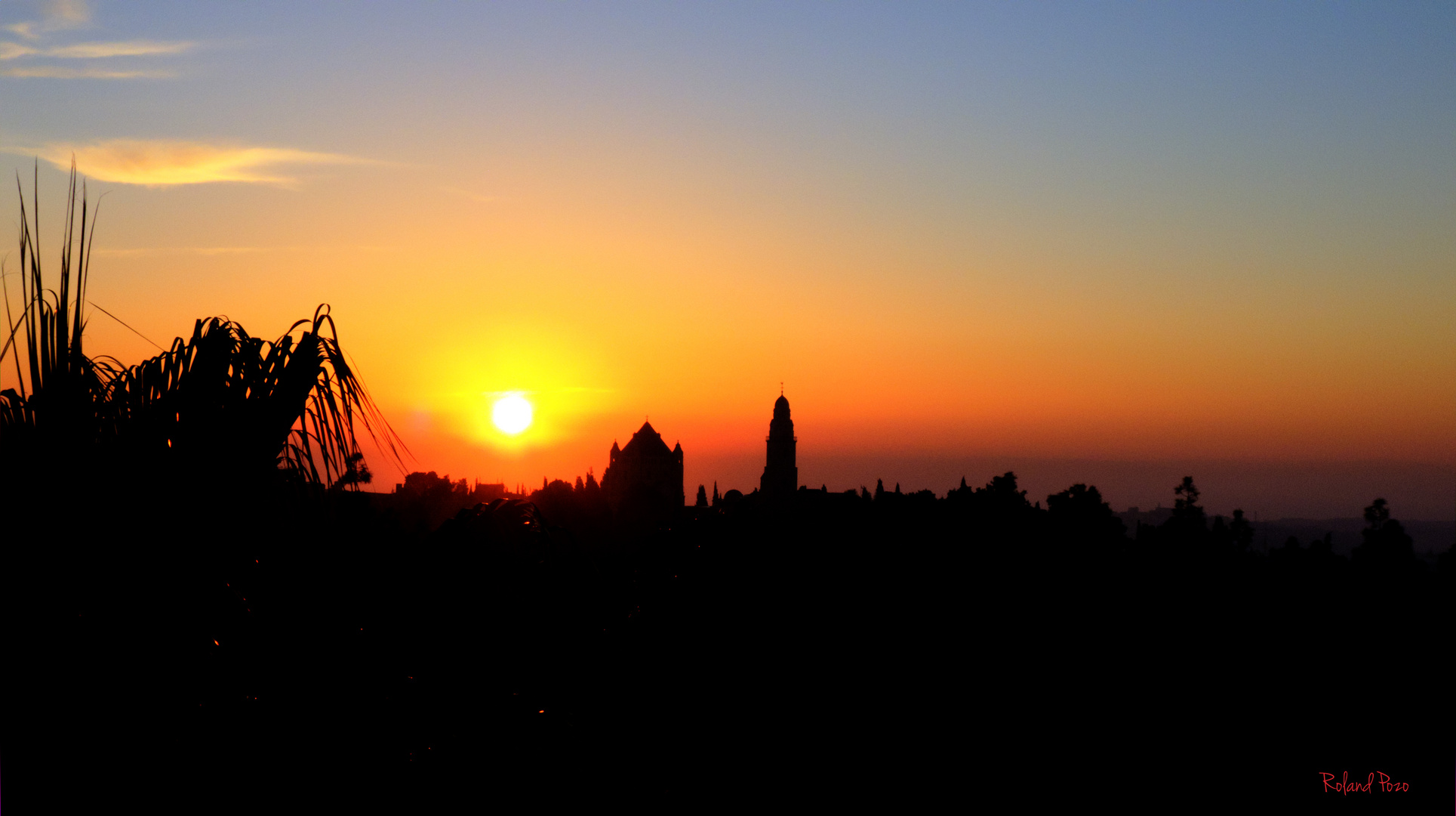 Sunrise in Jerusalem