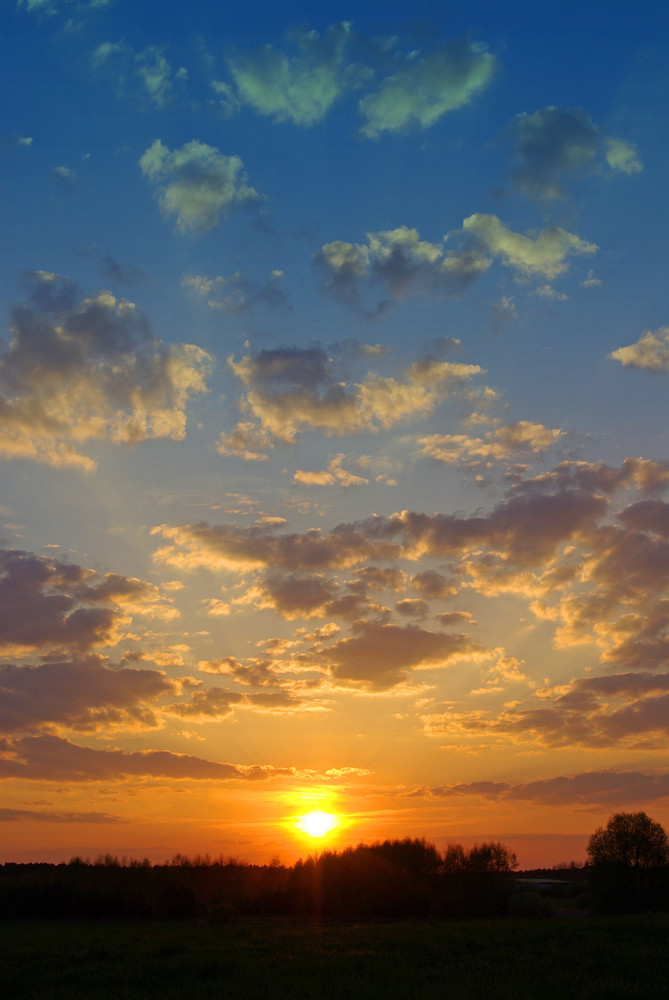 Sunrise in Ladeburg