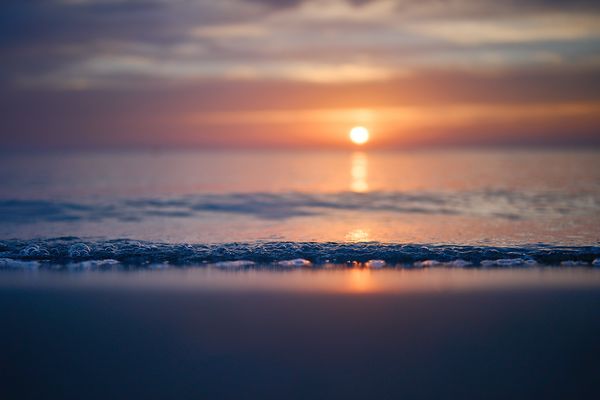 *Sunrise in Larnaca*