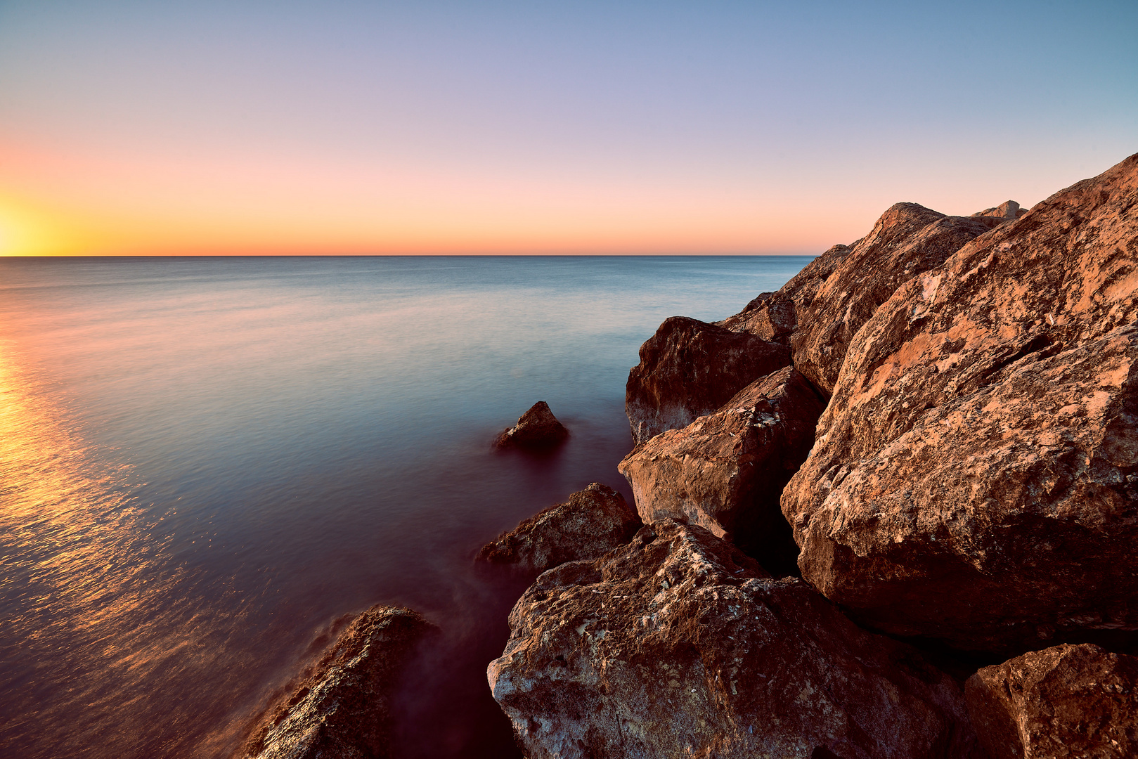 Sunrise in Larnaca