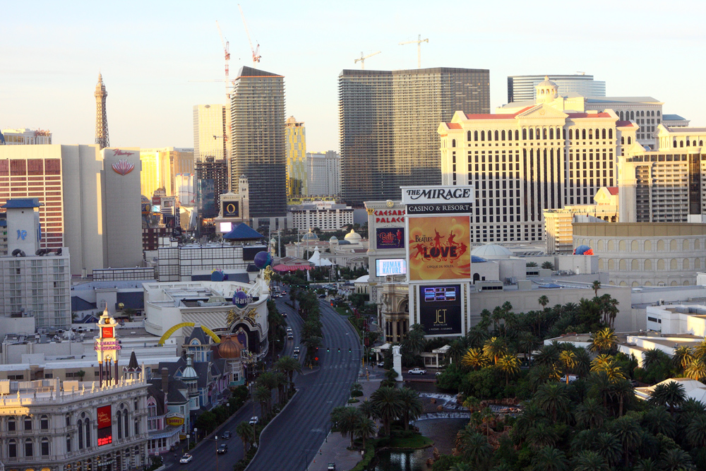 Sunrise in Las Vegas