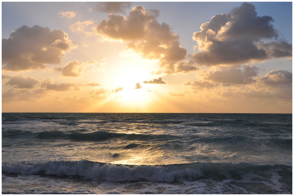 Sunrise in Miami Beach I