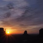 Sunrise in Monument Valley