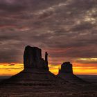 Sunrise in Monument Valley