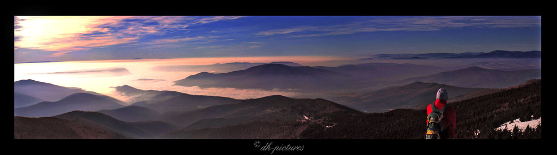 Sunrise in mountains (Slovakia)