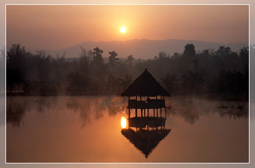 Sunrise in Myanmar