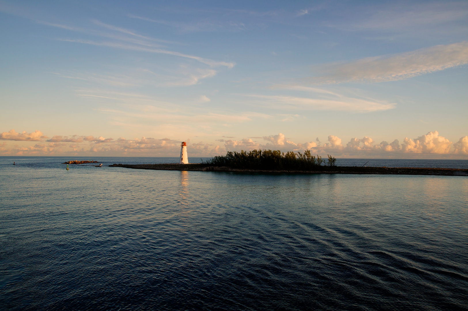 Sunrise in Nassau . . .