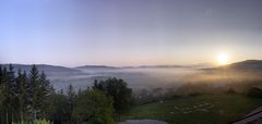 Sunrise in Pazin