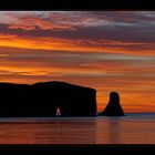 Sunrise in Percé...