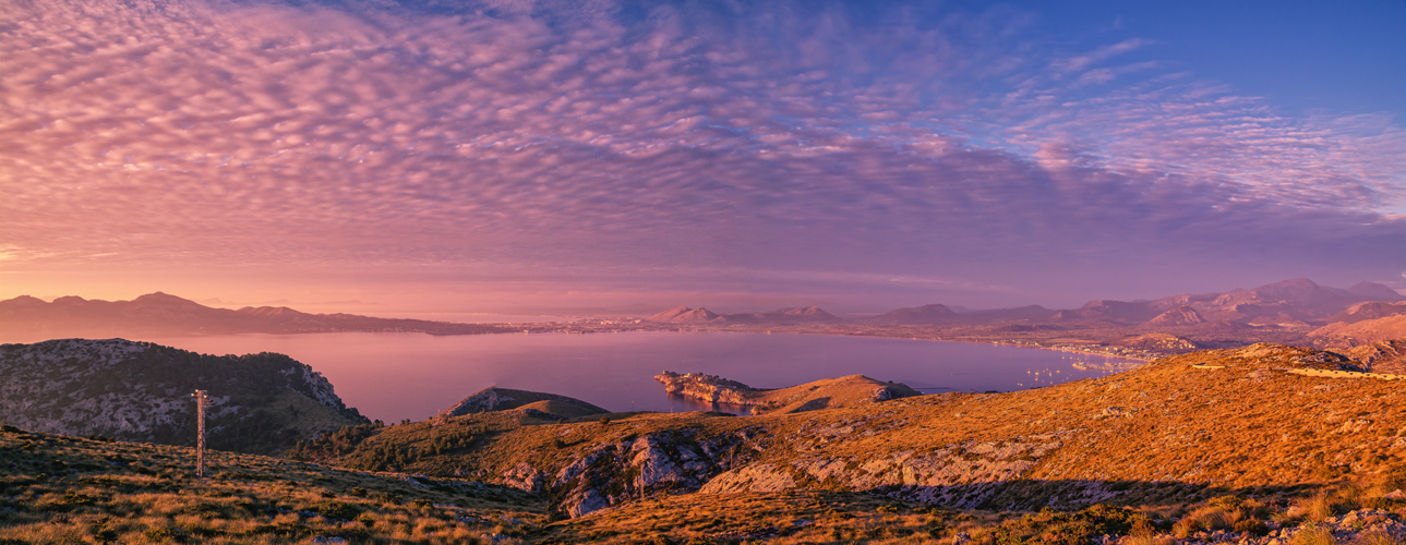 sunrise in Pollença